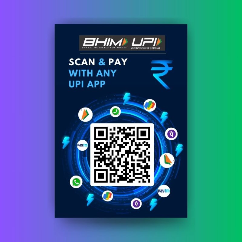 UPI QR Code for Payments 1